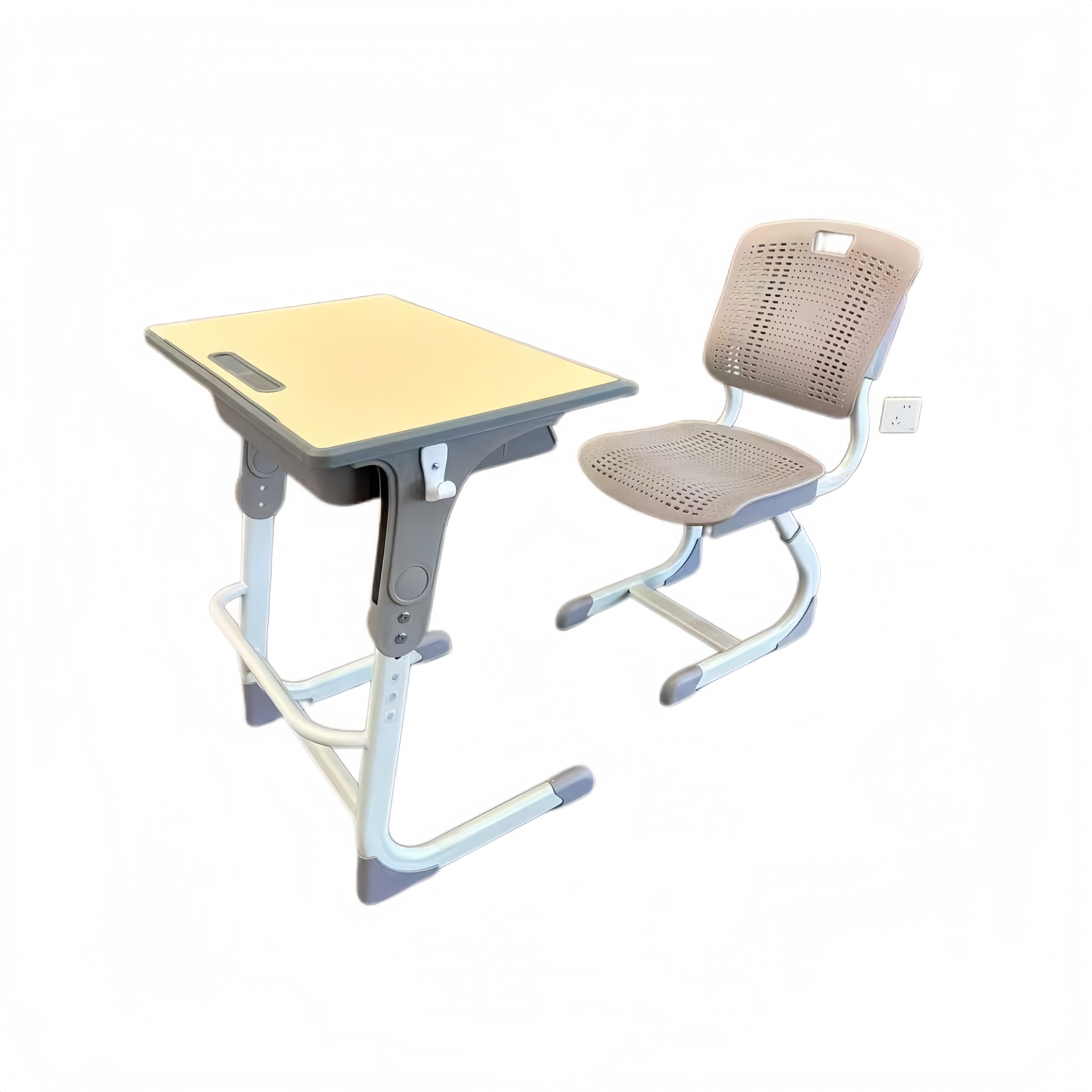 WK32 Single Adjustable Desk and Chair Set