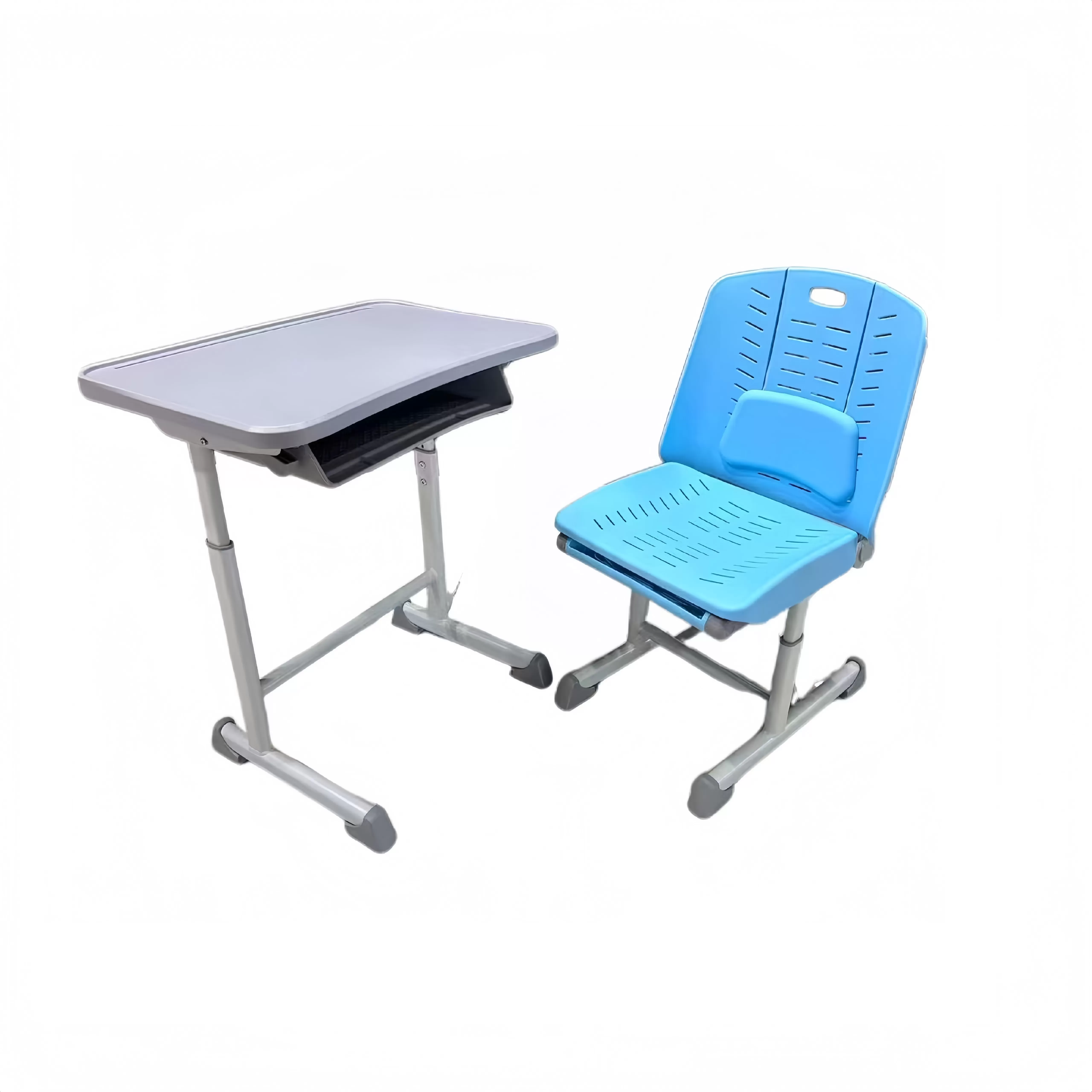 WK31 Wide back single desk and chair