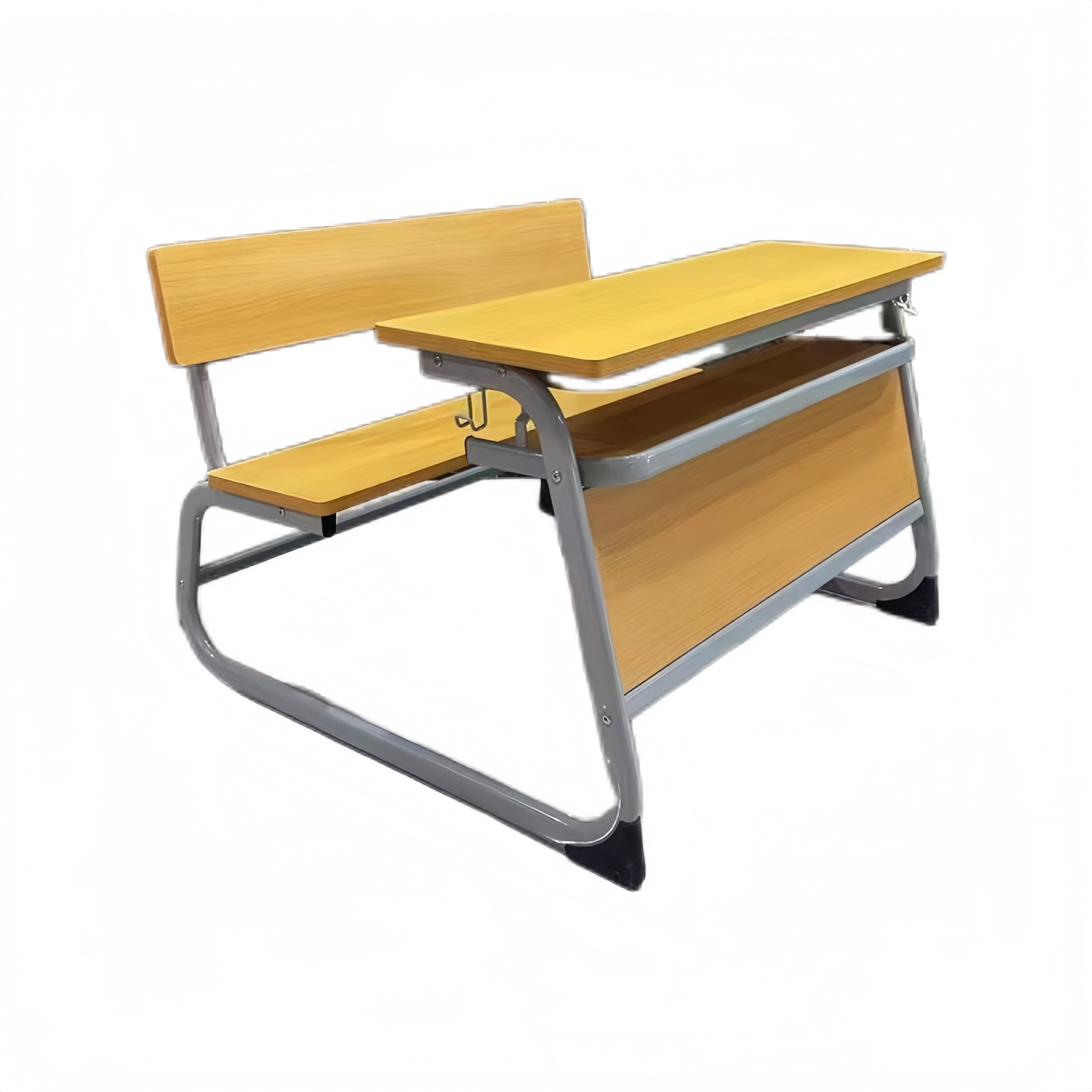 WK22 One piece long desk and chair