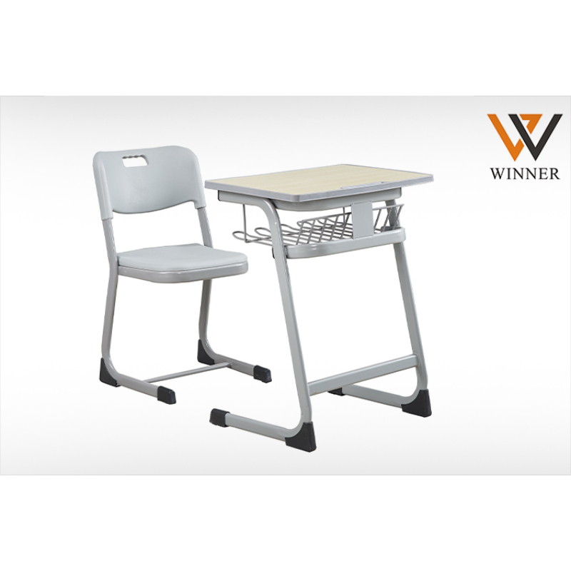 Classroom Furniture School Sets Student Desk and Chair Reading Table Chairs Plastic Wooden for Education Classroom Study