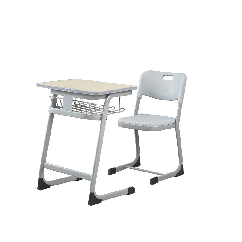 Classroom Furniture School Sets Student Desk and Chair Reading Table Chairs Plastic Wooden for Education Classroom Study