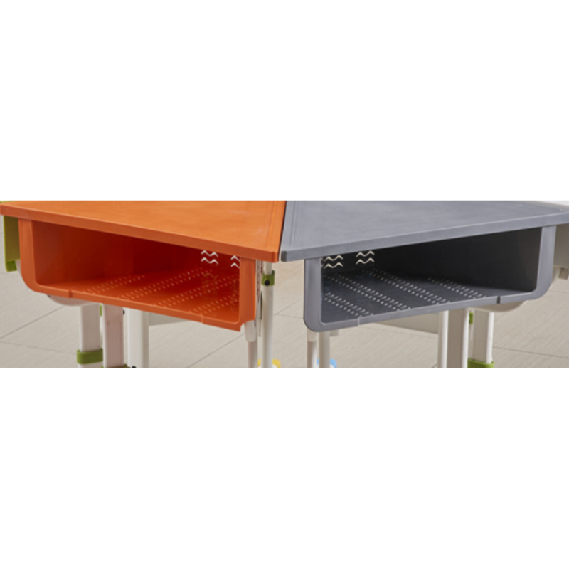 Wholesale Adjustable Height Kids Plastic Chairs and Tables Set for Preschool Classroom Children Kindergarten Furniture