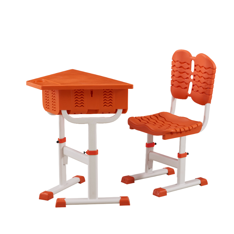 Wholesale Adjustable Height Kids Plastic Chairs and Tables Set for Preschool Classroom Children Kindergarten Furniture