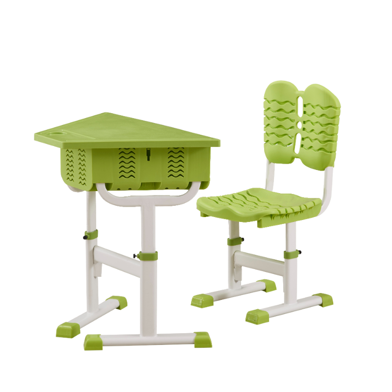 Wholesale Adjustable Height Kids Plastic Chairs and Tables Set for Preschool Classroom Children Kindergarten Furniture