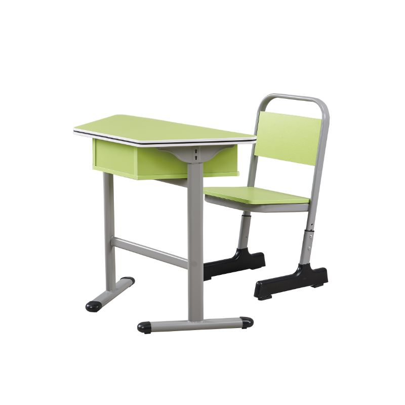 Furniture Primary School Single Table Seat Adjustable Study Student Desk and Chair for Kids