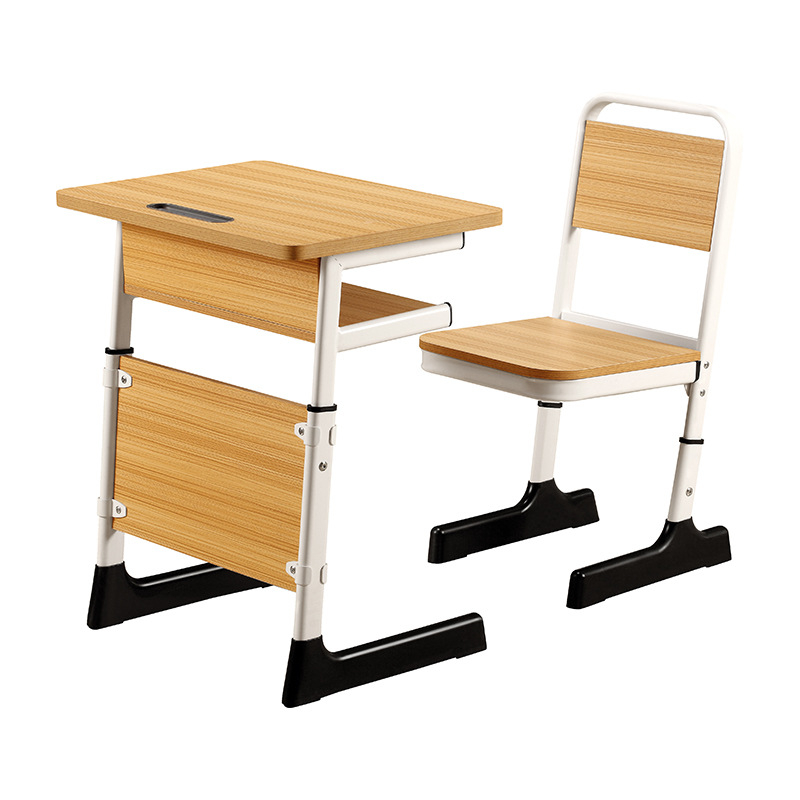 Modern Wooden Metal School Furniture Classroom Student Chairs Desk Table College Bedroom Living Room Home Office Apartment Use