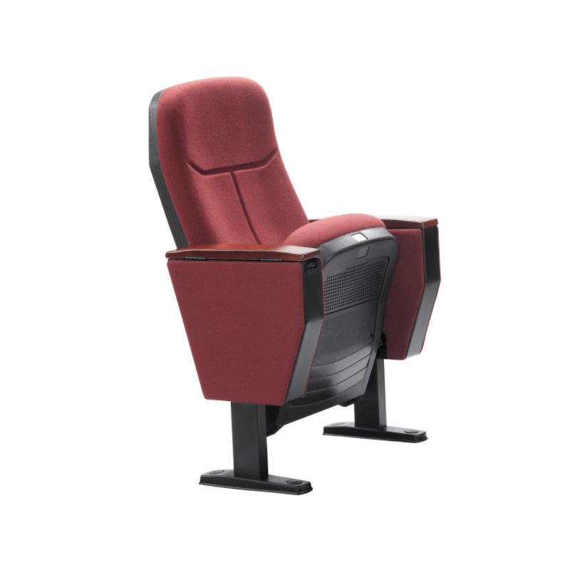 Factory Directly Wholesale Commercial Theater Church Auditorium Seating Chair Church Pews Hall Seat Conference Chair Writing Pad