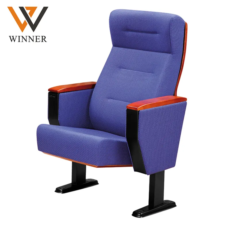 Auditorium Chair Seats Writing Tablet for Church Theater Lecture Chairs