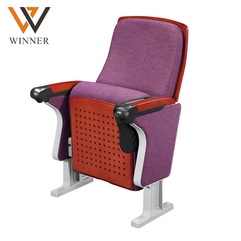 Modern Factory Price Elegant Design High School Church Auditorium Used Chairs Seat for Commercial Conference Meeting Hall