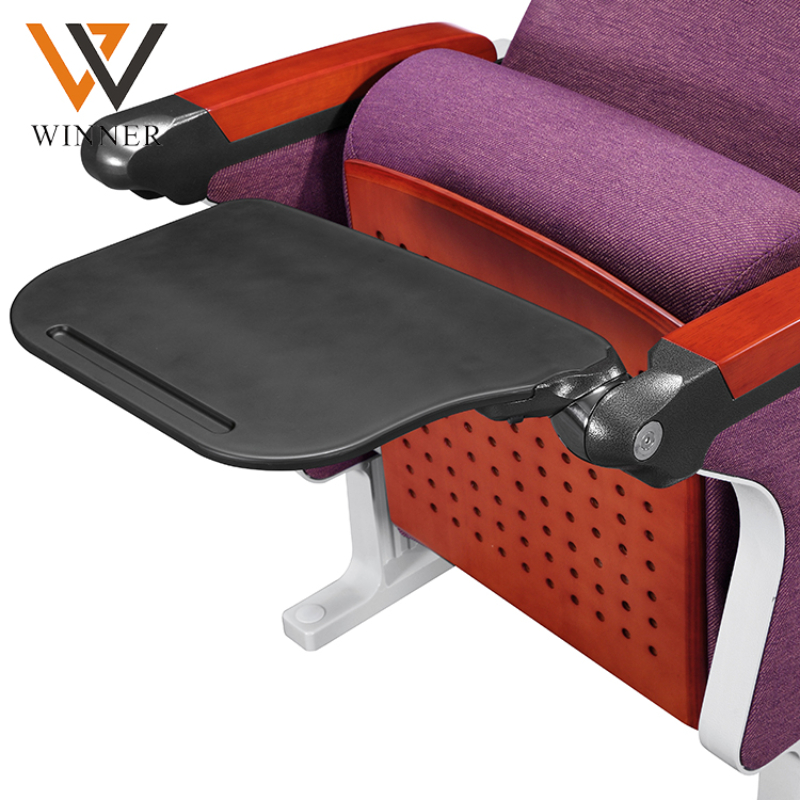 Modern Factory Price Elegant Design High School Church Auditorium Used Chairs Seat for Commercial Conference Meeting Hall