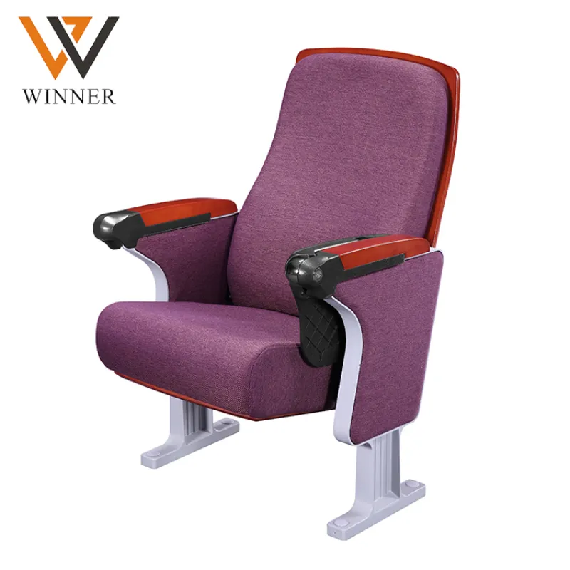 Modern Factory Price Elegant Design High School Church Auditorium Used Chairs Seat for Commercial Conference Meeting Hall