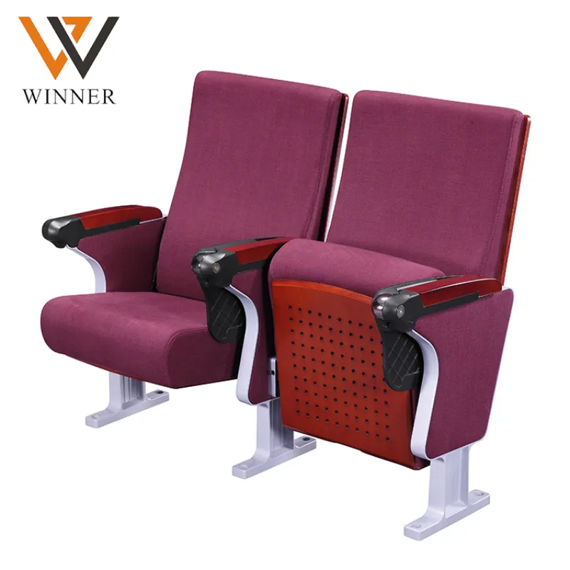 Modern Factory Price Elegant Design High School Church Auditorium Used Chairs Seat for Commercial Conference Meeting Hall