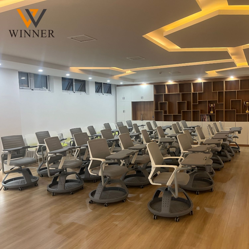 Factory Cushion Training Chair Modern Office Training Room Chair College Writing Training Chair
