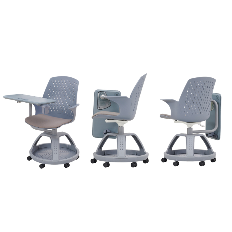 Folding Board Modern Office Meeting Classroom Training Room Chair Writing Table for Student Staff