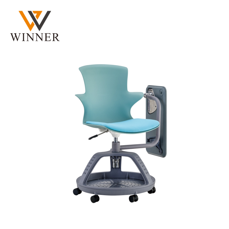 School Furniture Student Desk Chair Training Chair With Writing Board