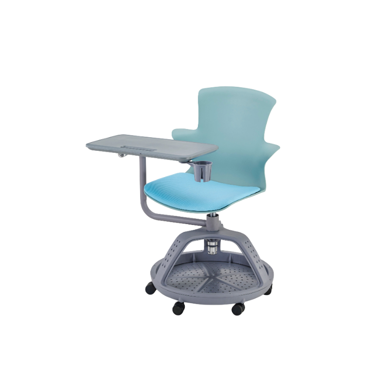 School Furniture Student Desk Chair Training Chair With Writing Board