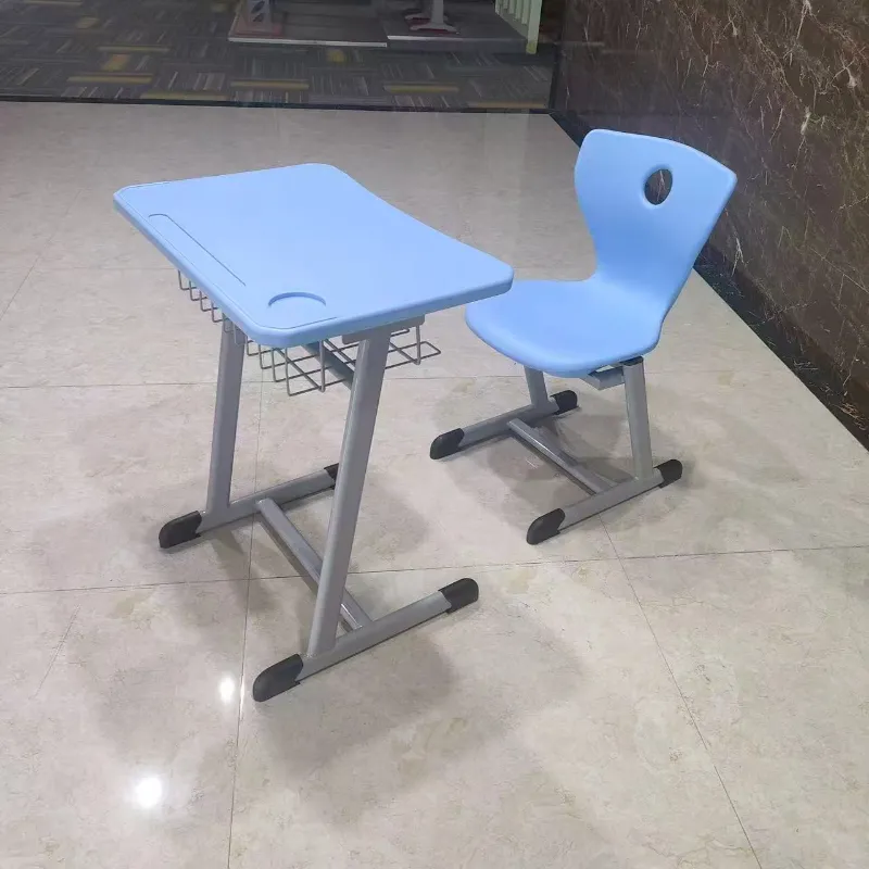 University College School Meeting Classroom Students Seating Furniture Writing Table Plastic Training Desk Chair