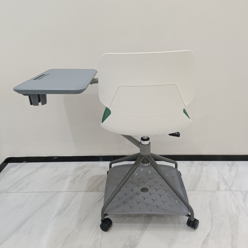 School Study Training Center Plastic Chair Mobile Writing Board Desk Chair for Conference Meeting Room Executive