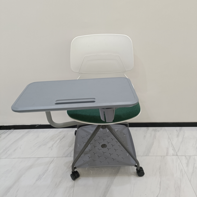 School Study Training Center Plastic Chair Mobile Writing Board Desk Chair for Conference Meeting Room Executive