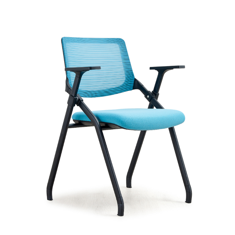 Convenient Movable Training Mesh Fabric Conference Chair Training Chair Office Furniture