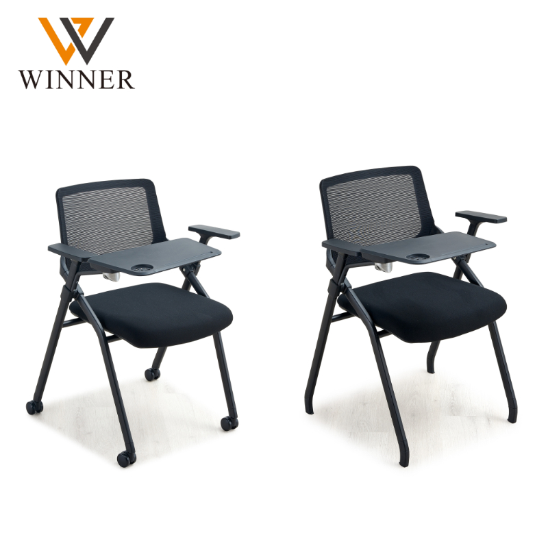 Convenient Movable Training Mesh Fabric Conference Chair Training Chair Office Furniture
