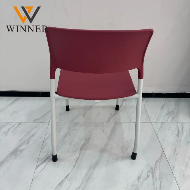 High Quality Modern Colorful Hard Plastic Dining Chair Stackable PP Polypropylene Chair