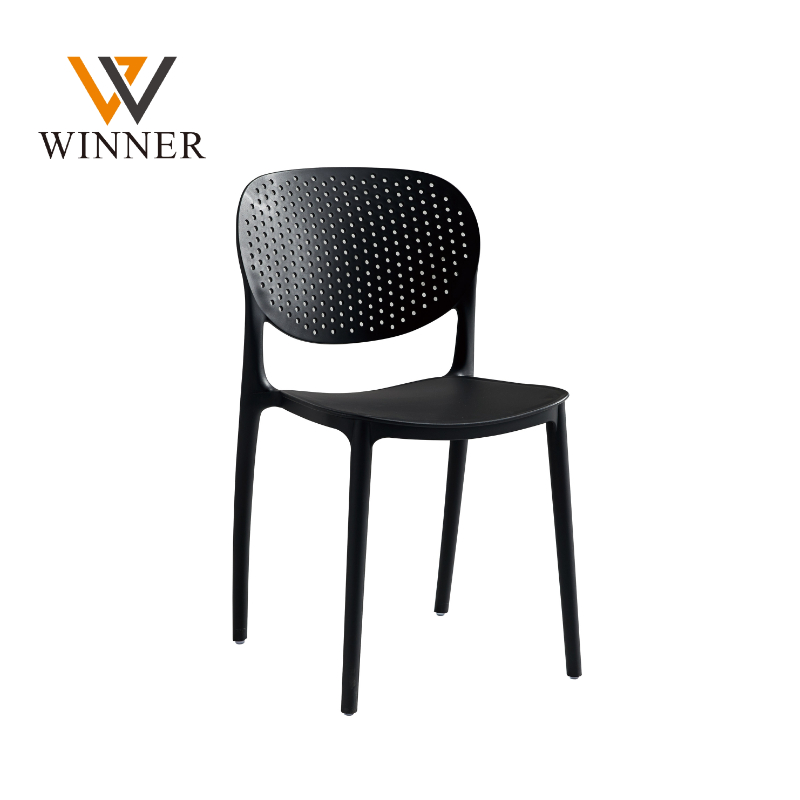 Wholesale Interior Cateferia Commercial Nordic PP Plastic Dining Chair Polypropylene Dining Stackable Plastic Chairs