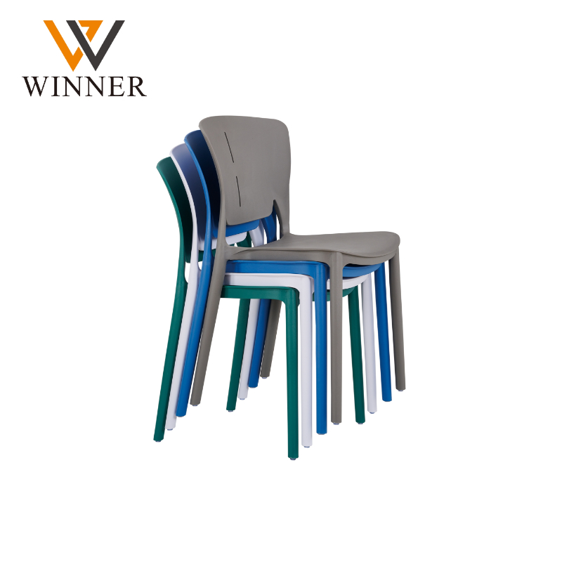Modern Popular Polypropylene Bistro Chair China Manufacturer's Wholesale Furniture-PP Chair for Dining Living Room and Kitchen
