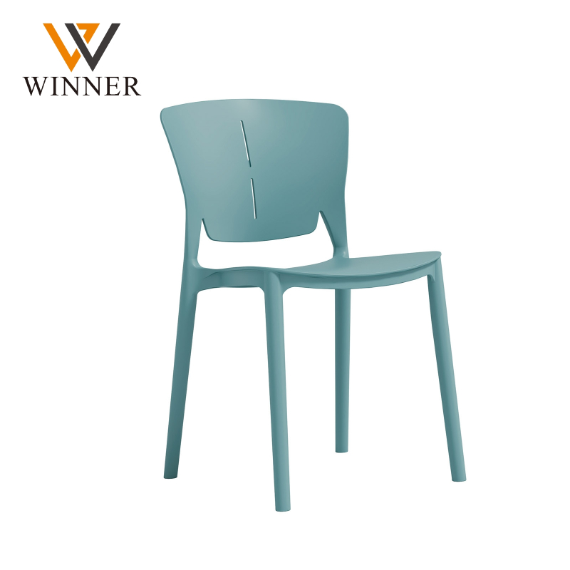 Modern Popular Polypropylene Bistro Chair China Manufacturer's Wholesale Furniture-PP Chair for Dining Living Room and Kitchen