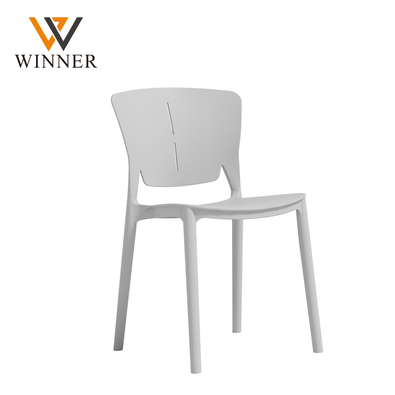 Modern Popular Polypropylene Bistro Chair China Manufacturer's Wholesale Furniture-PP Chair for Dining Living Room and Kitchen