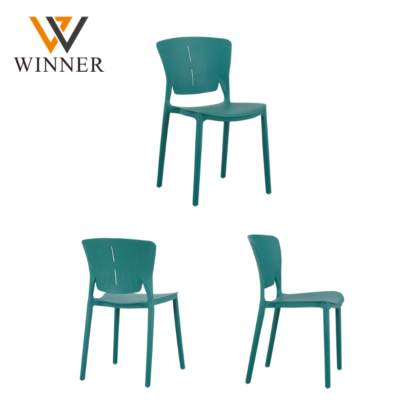 Modern Popular Polypropylene Bistro Chair China Manufacturer's Wholesale Furniture-PP Chair for Dining Living Room and Kitchen