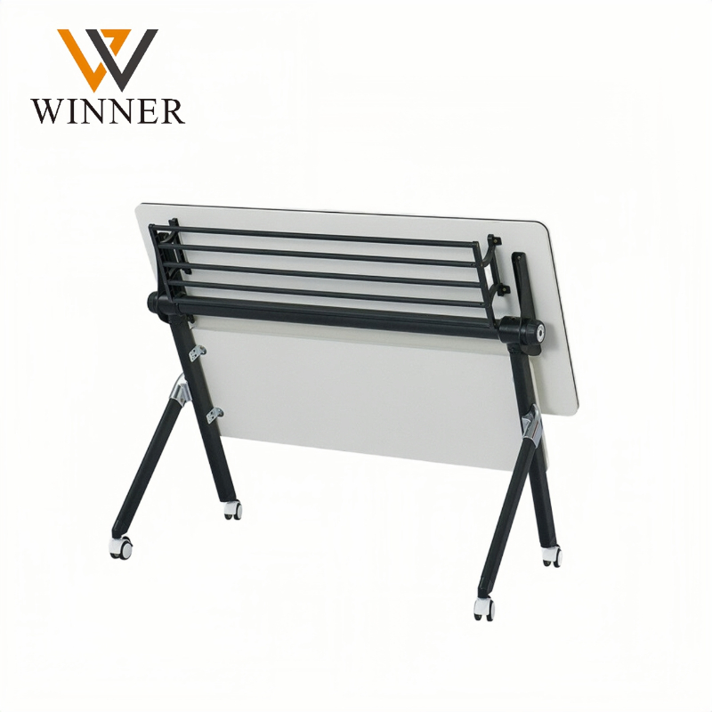 Modern Movable Folding Handy Meeting Office Conference Training Computer Study Desk Table