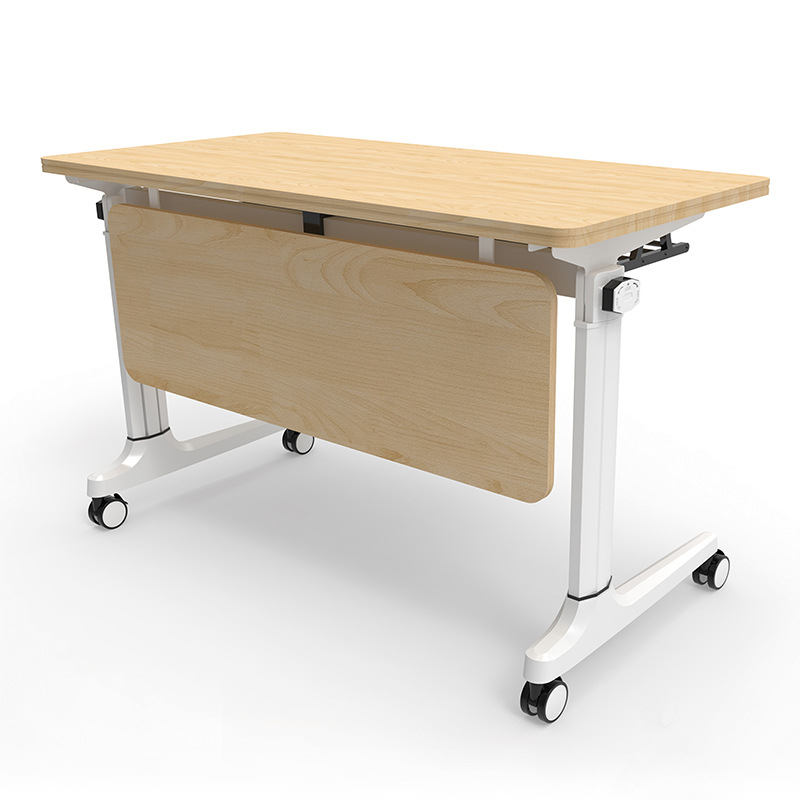 Modern Training Meeting Room Conference School Folding Tables Foldable Executive Computer Office Desks With Drawer