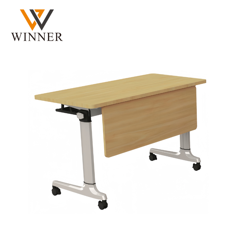 Modern Training Meeting Room Conference School Folding Tables Foldable Executive Computer Office Desks With Drawer