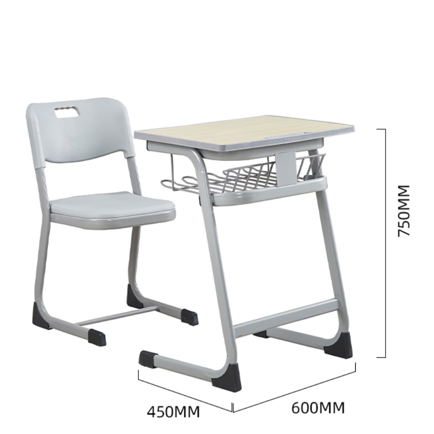 W89A MDF student individual desk and chair