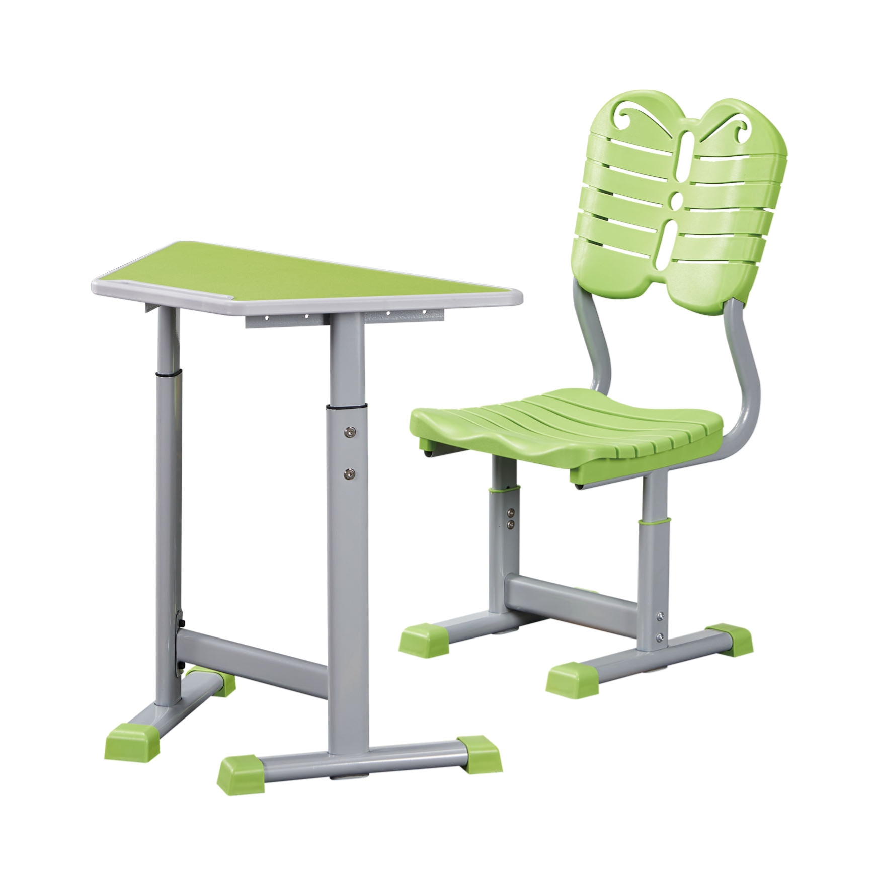 WK11 Adjustable height and stackable student desks and chairs