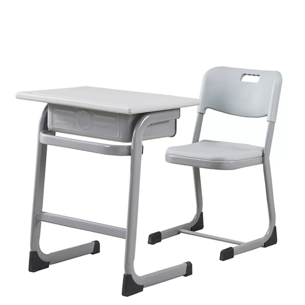 W89B Injection molded edge sealed student desks and chairs