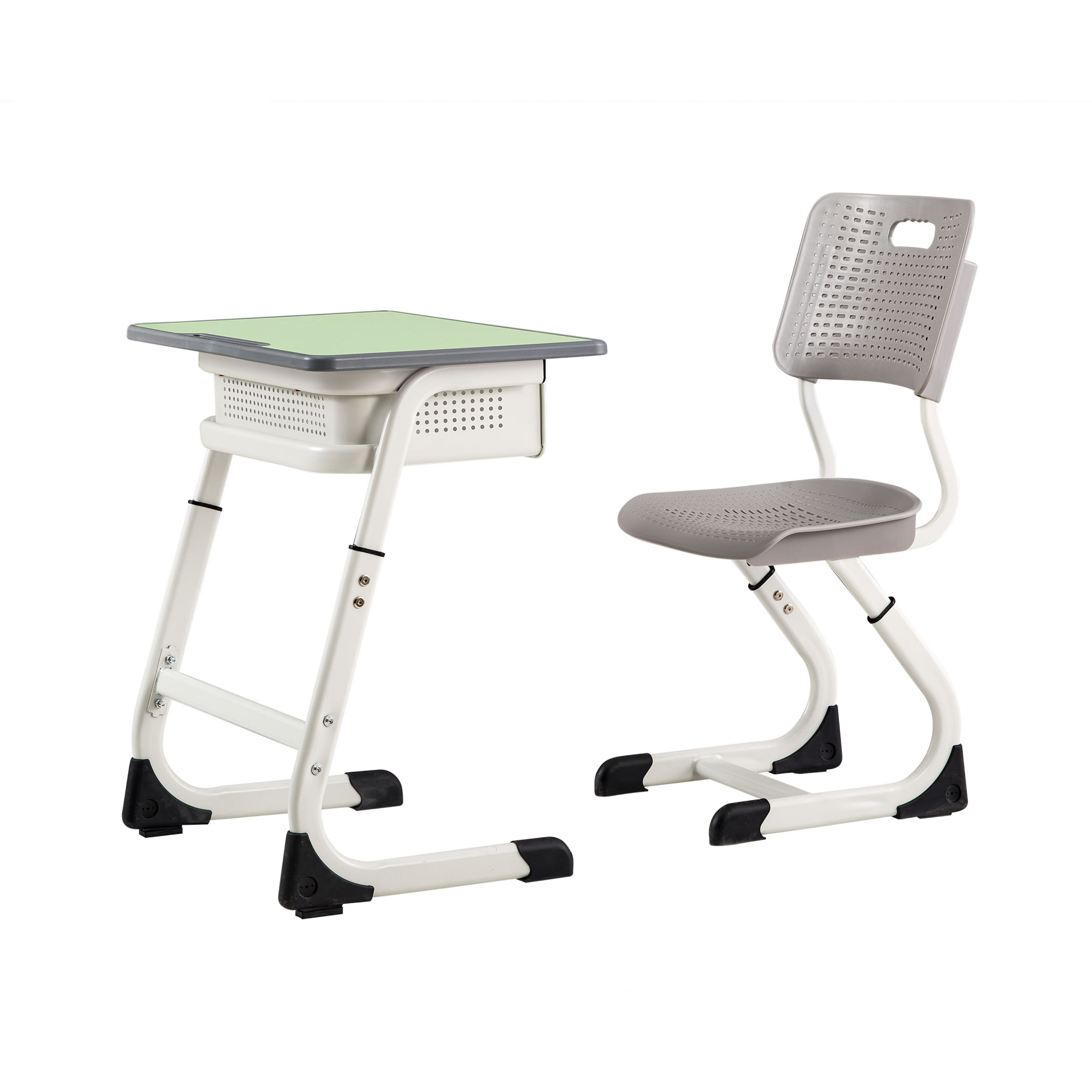 WK13 Adjustable height student desks and chairs