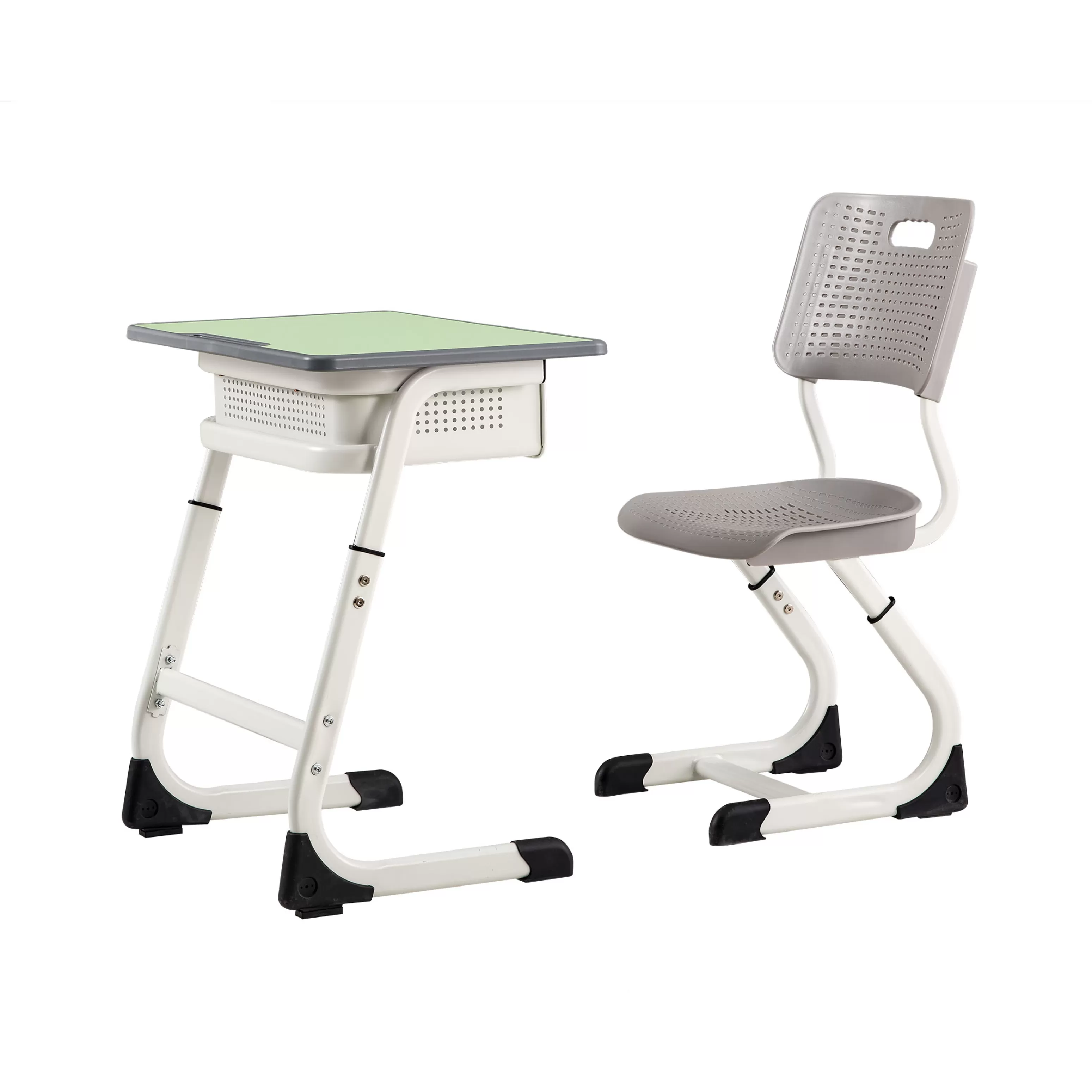 WK13 Adjustable height student desks and chairs