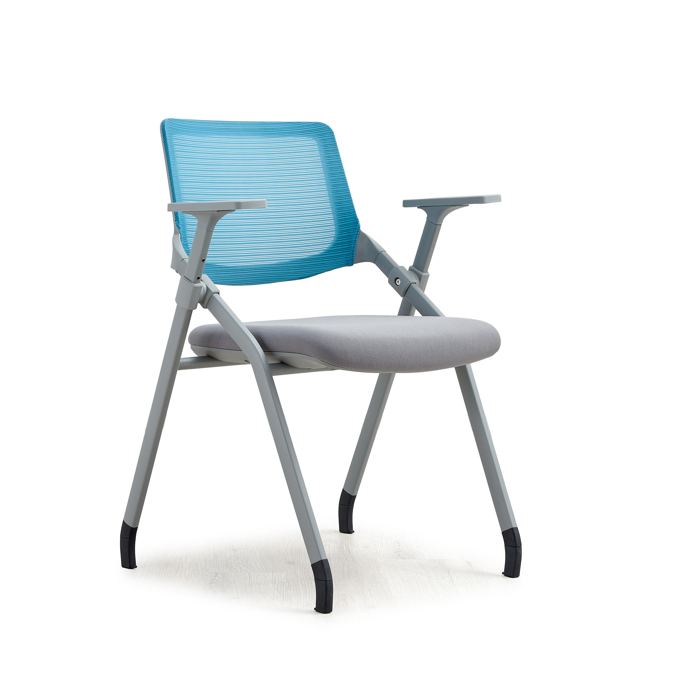 WQ03 Training chairs with mesh backs or rubber backs are available as options