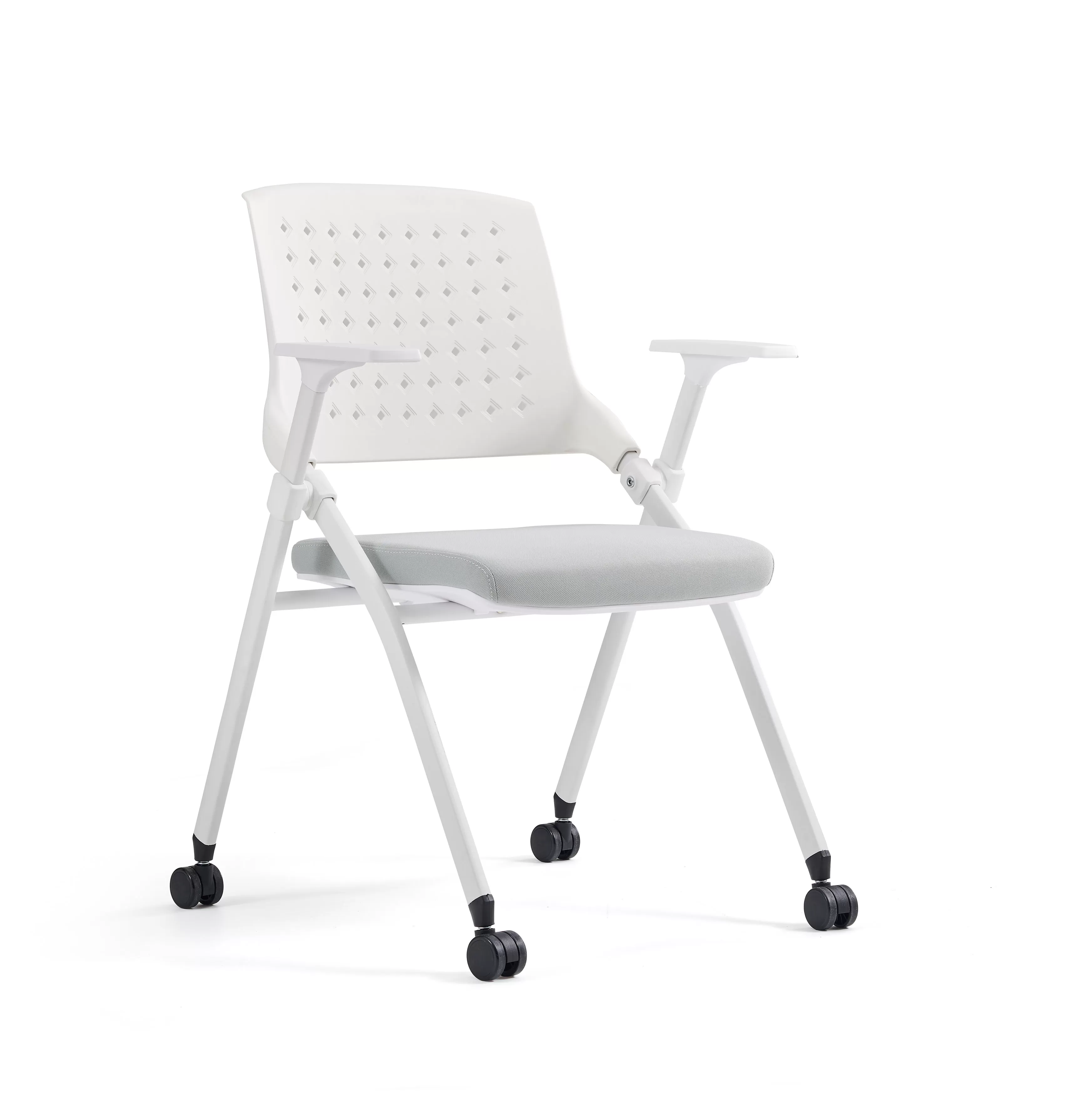WD04 Meeting room chairs with or without wheels
