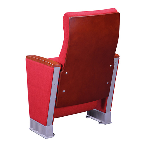 W822 wooden auditorium seats with writing desks