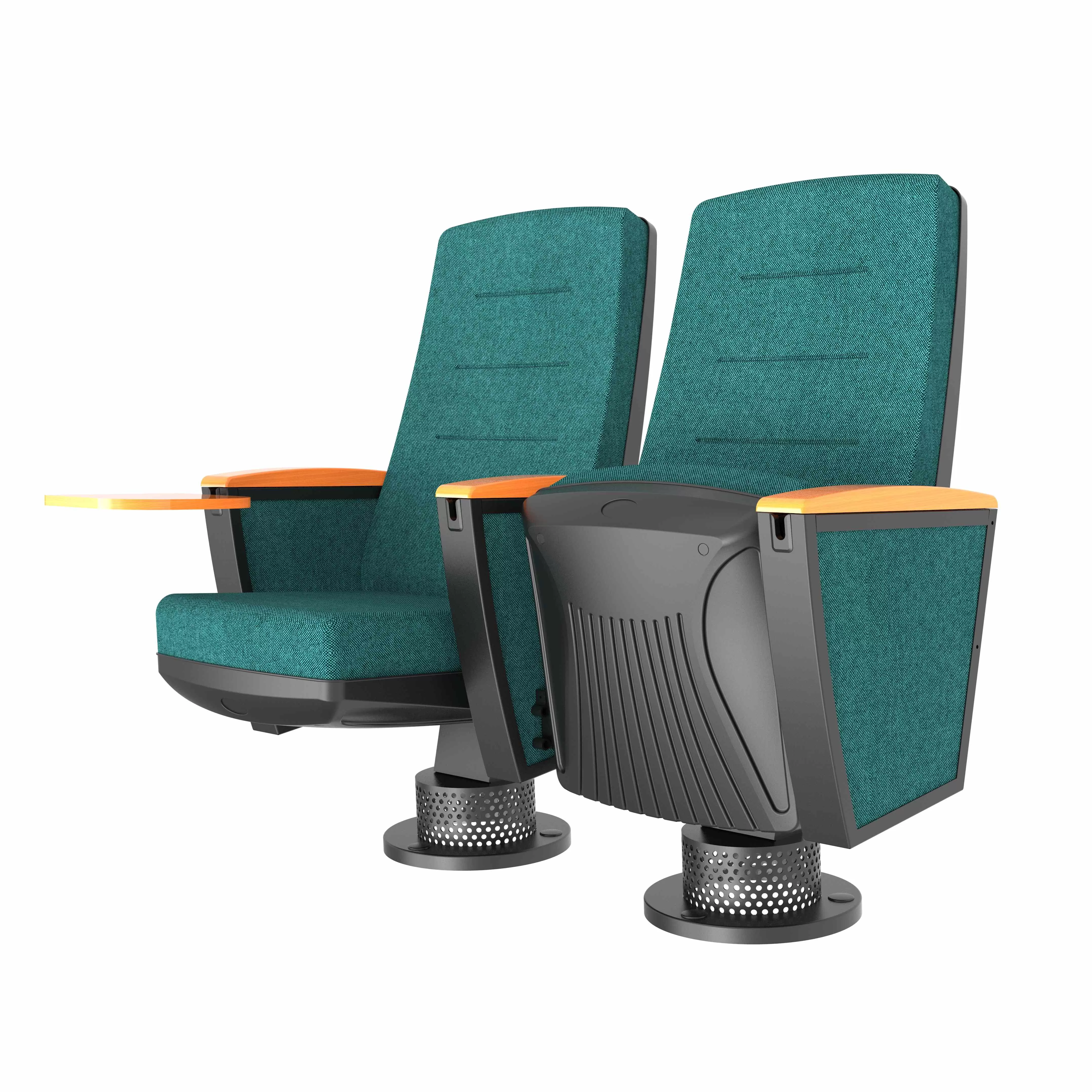 W1206 Auditorium Hall Chair With Writing Pad