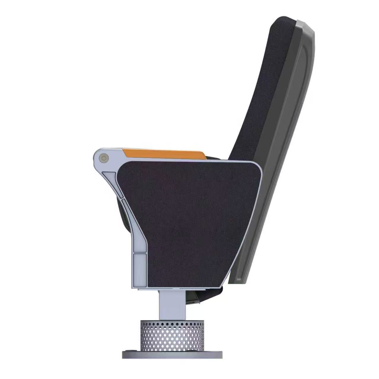 W3206 Folding Auditorium  Chair With Writing Pad