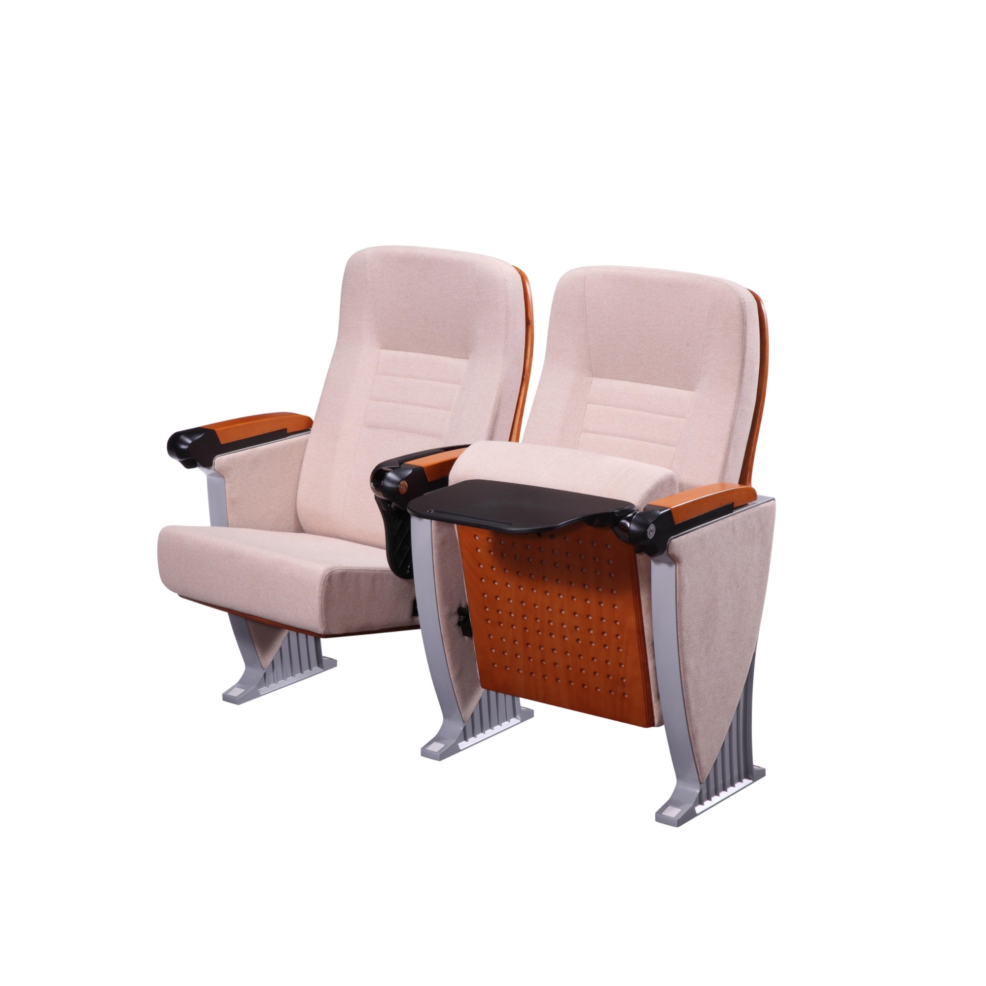 W840  Auditorium  Folding Chair With Writing pad