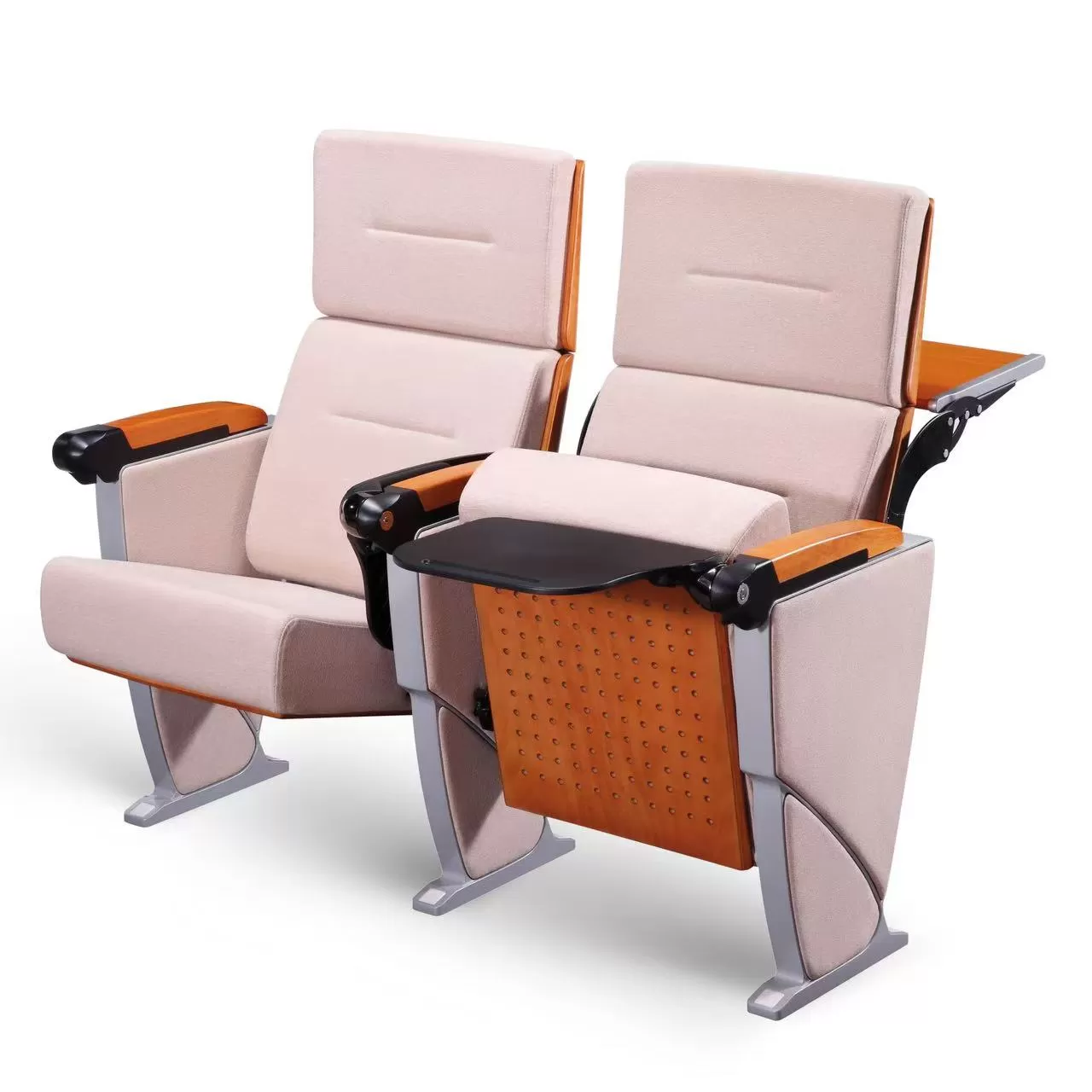 W841 customizable color auditorium chairs Writing Pad