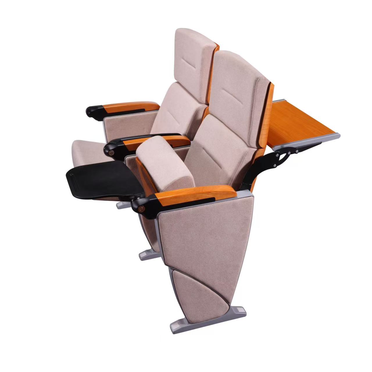 W841 customizable color auditorium chairs Writing Pad