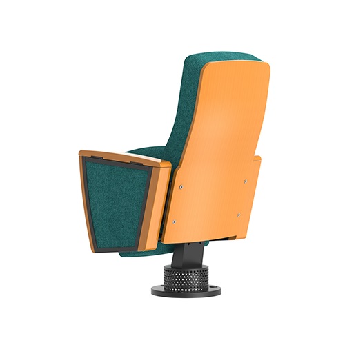 W2601 Cylindrical single legged auditorium chair