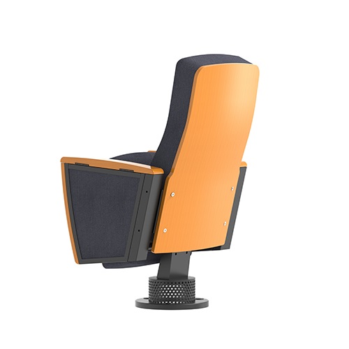 W2601 Cylindrical single legged auditorium chair