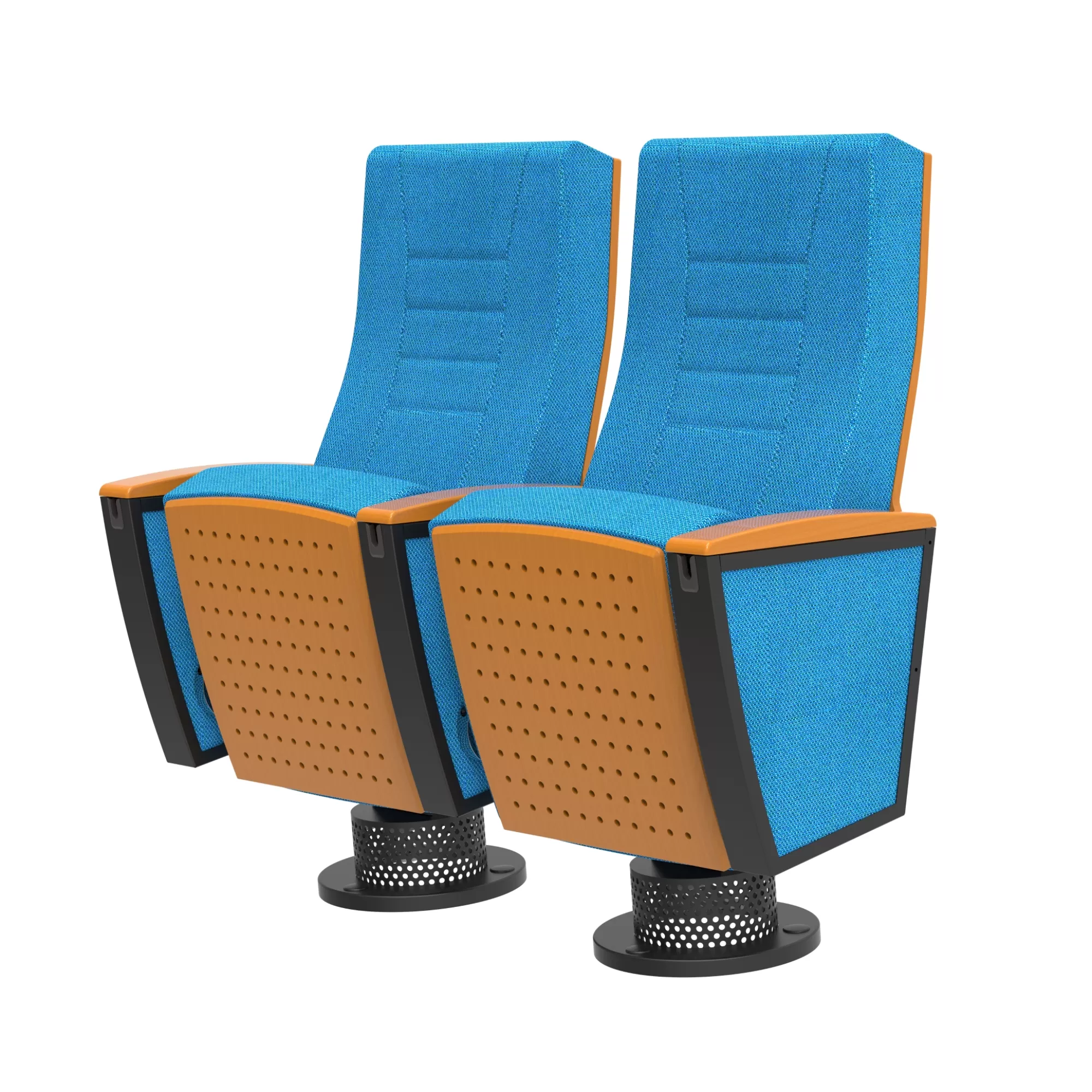 W2205 Iron platform chairs for the church auditorium